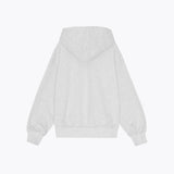 OM Zip-up Hoodie - Light Grey Melange