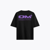 STAR TEE – Black/Lilac