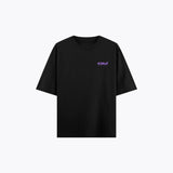 STAR TEE – Black/Lilac