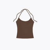 Nomi Halter Top – Brown