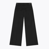 Kate Low Waist Suit Pants – Black