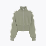 Gabrielle Zip-up - Dusty Green
