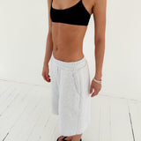 OM Sweatshorts / Light grey melange