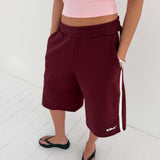 OM Sweatshorts / Cherry