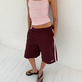 OM Sweatshorts / Cherry